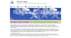 Desktop Screenshot of clouditmagic.com